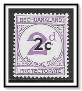 Bechuanaland Protectorate #J8d Postage Due MNH