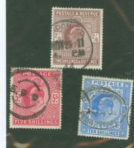 Great Britain #139-4 Used Single (Complete Set)