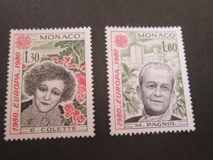 Monaco 1980 Sc 1227-8 set MNH