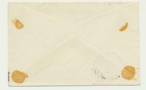 ST HELENA 1939, GV1 VALUES TO 2d ON MISSENT COVER TO USA (SEE BELOW)