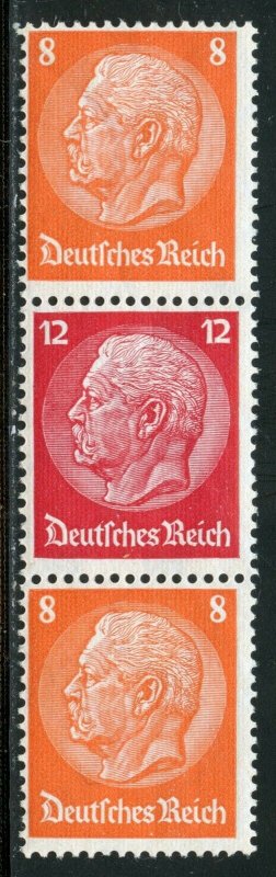 GERMANY SE-TENANT CONFIGURATION MICHEL#S113  MINT LIGHT HINGED 