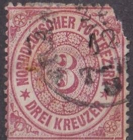 North German Confederation #9 Used