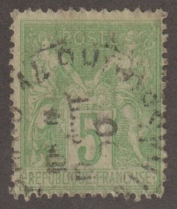 EDSROOM-20853 French Polynesia 5 Used SON Sept 10, 1900