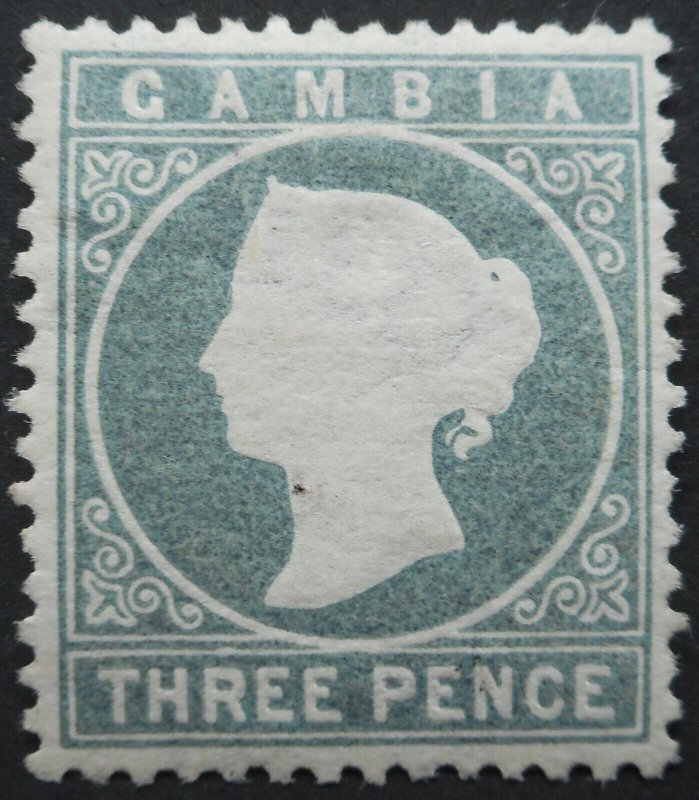 Gambia 1886 QV Three Pence SG 29 mint 