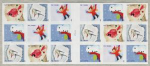 4944b US Winter Fun SA ATM blk/18, MNH