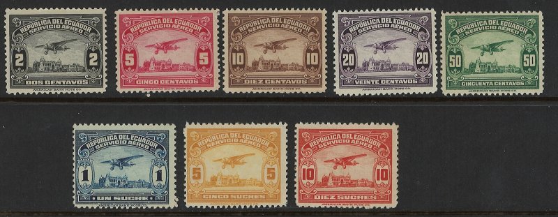 Ecuador Scott C8-C15 MNH! Complete Set!