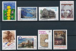 Spanish Andorra 2000 Complete year set  MNH