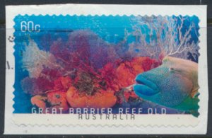 Australia  SG 4052 SC# 3978 Used SA Great Barrier Reef see details & scan    