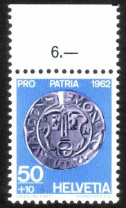 1962, Switzerland 50+10c, MNH, Sc B317