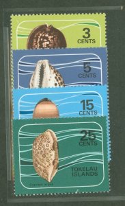 Tokelau  #41-44 Mint (NH) Single (Complete Set)