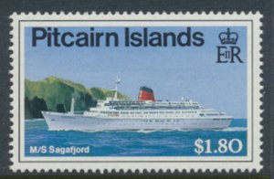 Pitcairn Islands SG 398  SC# 353 MNH  1991  Cruise Liners  see details scan 