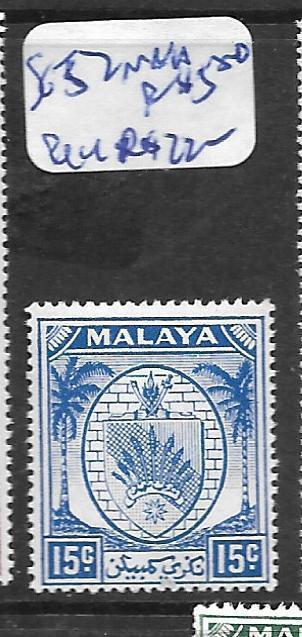 MALAYA NEGRI SEMBILAN (P0401B) ARMS  15C  SG52         MNH