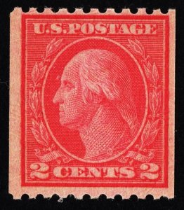 US 487 MNH VF 2 Cent Washington- Carmine Type II CV $27.50