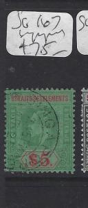 MALAYA STRAITS SETTLEMENTS (PP0510B) KE  $5.00 SG 167 SINGAPORE CDS  VFU