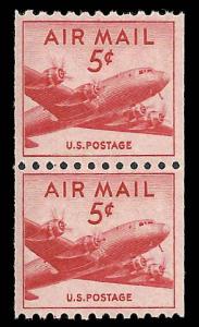 # C37 MINT NEVER HINGED DC-4 SKYMASTER XF+