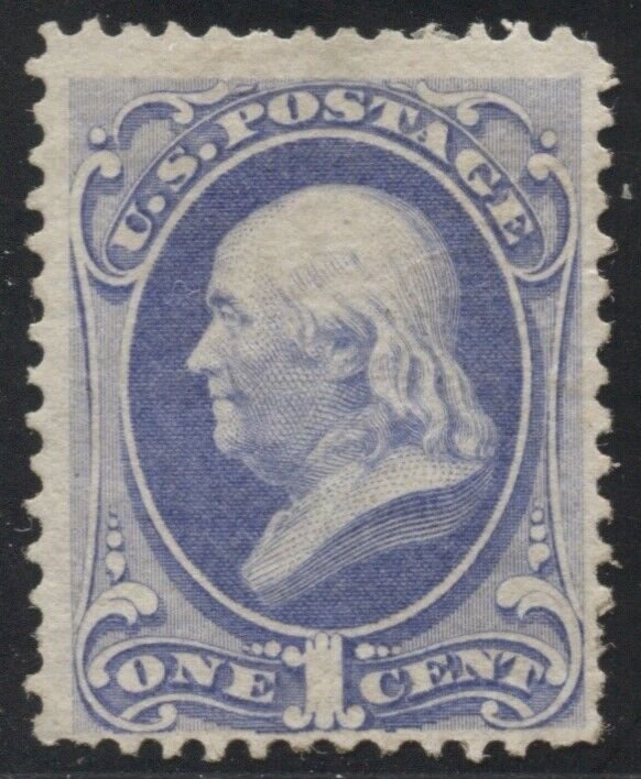 Scott 134 Mint, part OG Fine Crowe Cert (9/27 TJ)