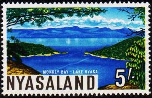 Nyasaland. 1964 5s S.G.208  Unmounted Mint