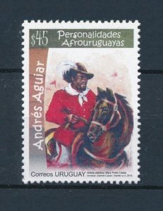 [111196] Uruguay 2013 Andrea Aguyar Afro-Urguguayan horse  MNH