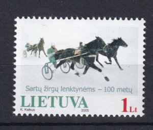 Lithuania 2005 Horses MNH stamp 
