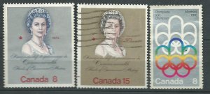 Canada 620-623 Used 1973 50% off