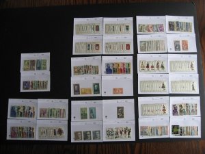 Spain MNH stamps assembled in sales cards possible mixed condition