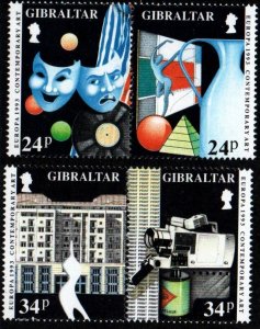 Gibraltar # 627a - 629a MNH