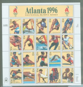 United States #3068 Mint (NH) Souvenir Sheet