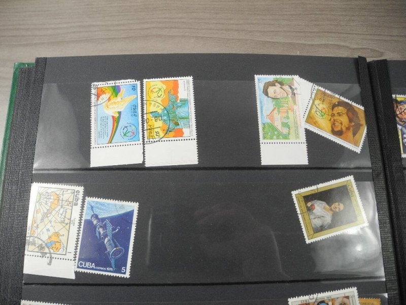 Cuba, Castro, 100s of Stamps in a Lighthouse Stock book