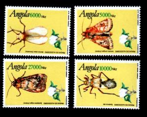 Angola 919-922 Mint NH Bugs!