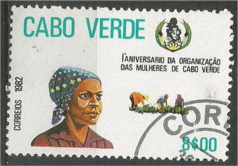 CAPE VERDE, 1982, used 8e,  Farming Scott 454