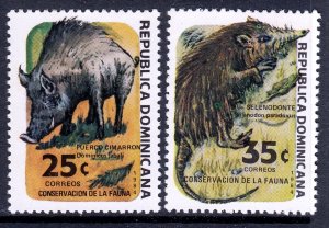 Dominican Republic 1984 Fauna Protection Mint MNH SC 914,915 CV $11.75