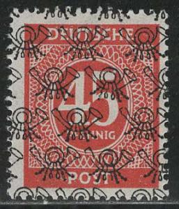 Germany AM Post Scott # 596, mint hr