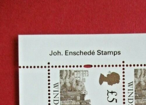 SG1993 - 1996 Castle 1997 Set Enschede Cylinder Blocks 1A MNH Great Britain Eliz 