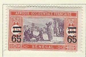 Senegal  mh scott cat # 124