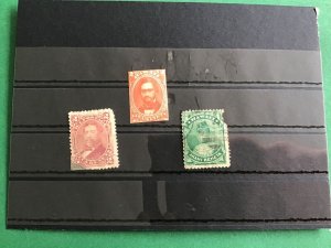 Hawaii 1864 Cut Stamp & Damaged Stamps R44126