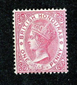 1884 British Honduras Sc # 14 mvlh* cv. $25 ( 9424 BCXX )