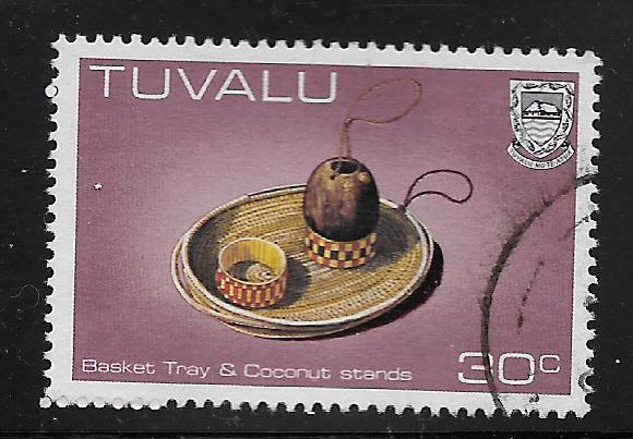 TUVALU, 188A, USED, BASKET TRAY