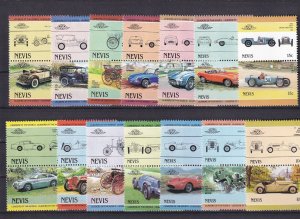 SA19h Nevis 1980's History of Cars, mint pairs