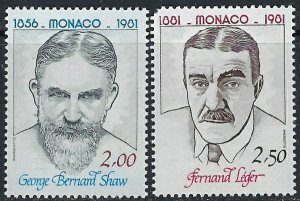 Monaco 1305-06 MNH 1981 set (ak3389)