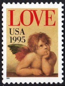 SC#2948 (32¢) LOVE Single (1995) MNH