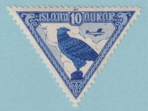 ICELAND C3 AIRMAIL  MINT HINGED OG *  NO FAULTS EXTRA FINE! - IHH