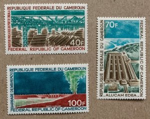 Cameroun 1971 Industrialization, MNH. Scott C161-C163, CV $3.40