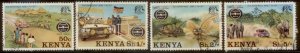 Kenya 1977 SC# 76-79 Used  L156