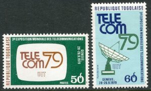 Togo 1042, C402, MNH. Michel . Telecom-1979.