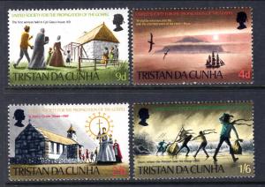 Tristan da Chuna 128-131 MNH VF