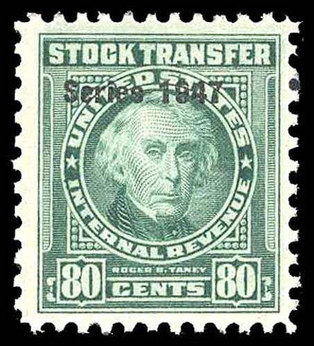 U.S. REV. DATED GREENS RD244  Mint (ID # 89834)