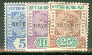 JS: British Honduras 48-50 mint CV $51.25