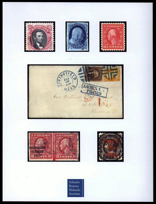 Schuyler Rumsey catalog: Sale 66 Gems of Philately March 2016