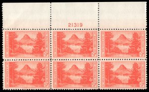 USA 748 Mint (NH) Plate Block of 6