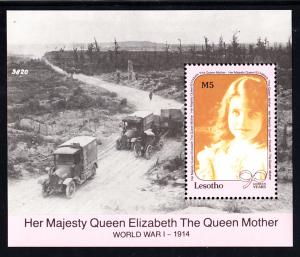 Lesotho MNH 1990 #777 5m Queen Mother as child 90th Birthday